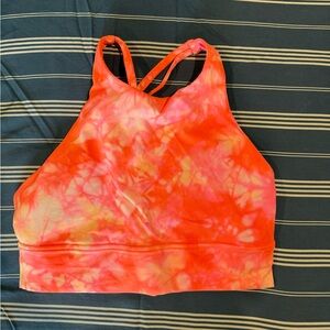 Lululemon Energy Bra High Neck Long Line